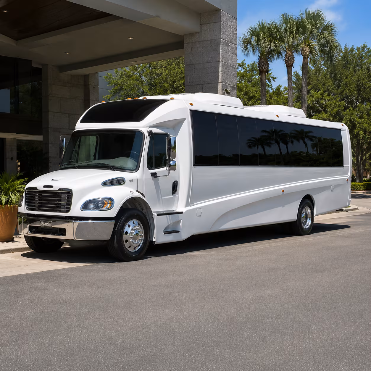 charleston 25 passenger minibus