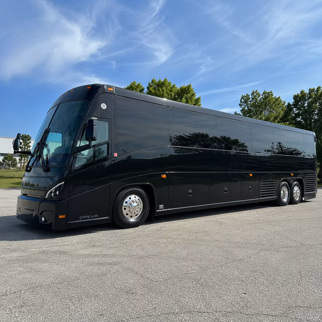 charleston 47 passenger charter bus