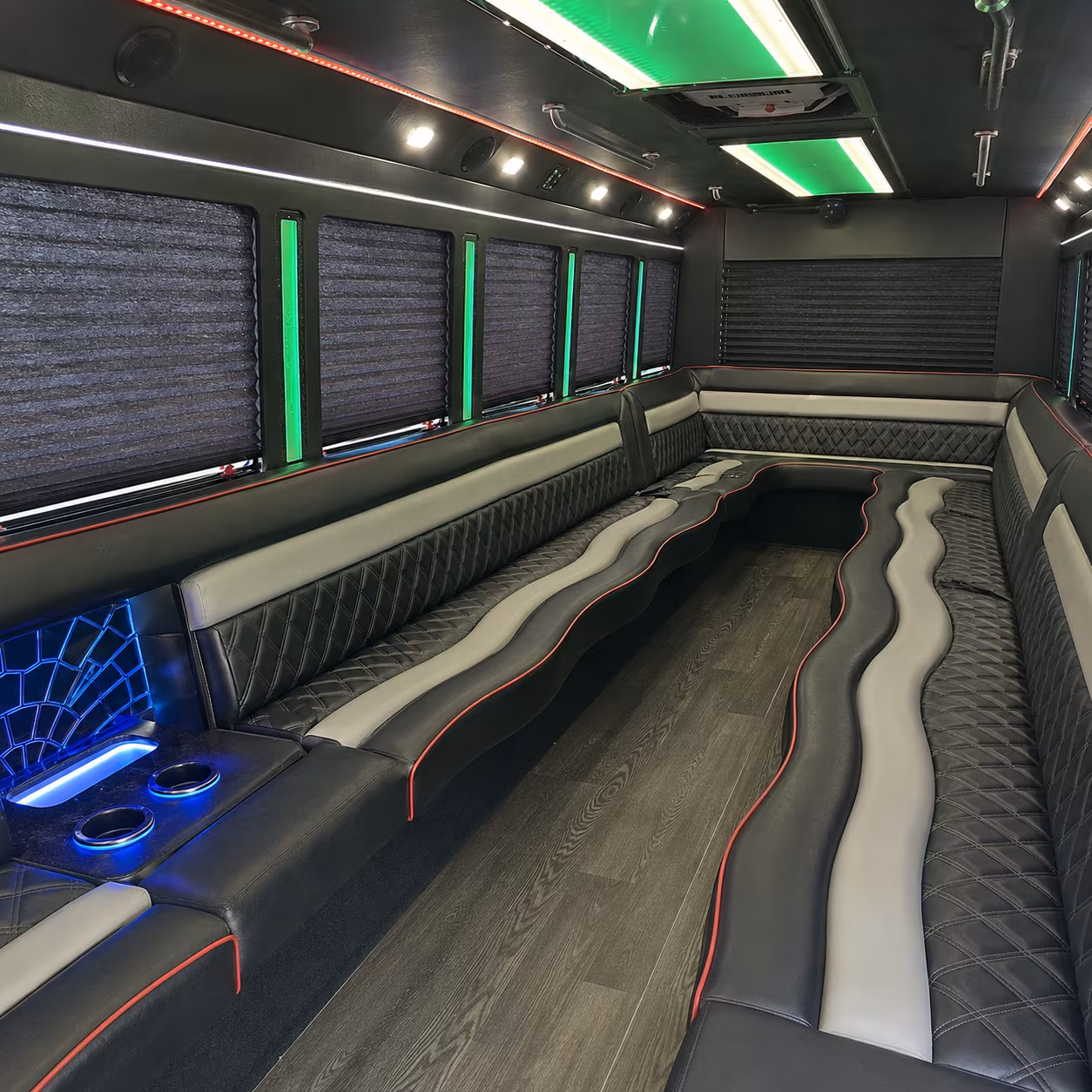 charleston birthday party bus rental