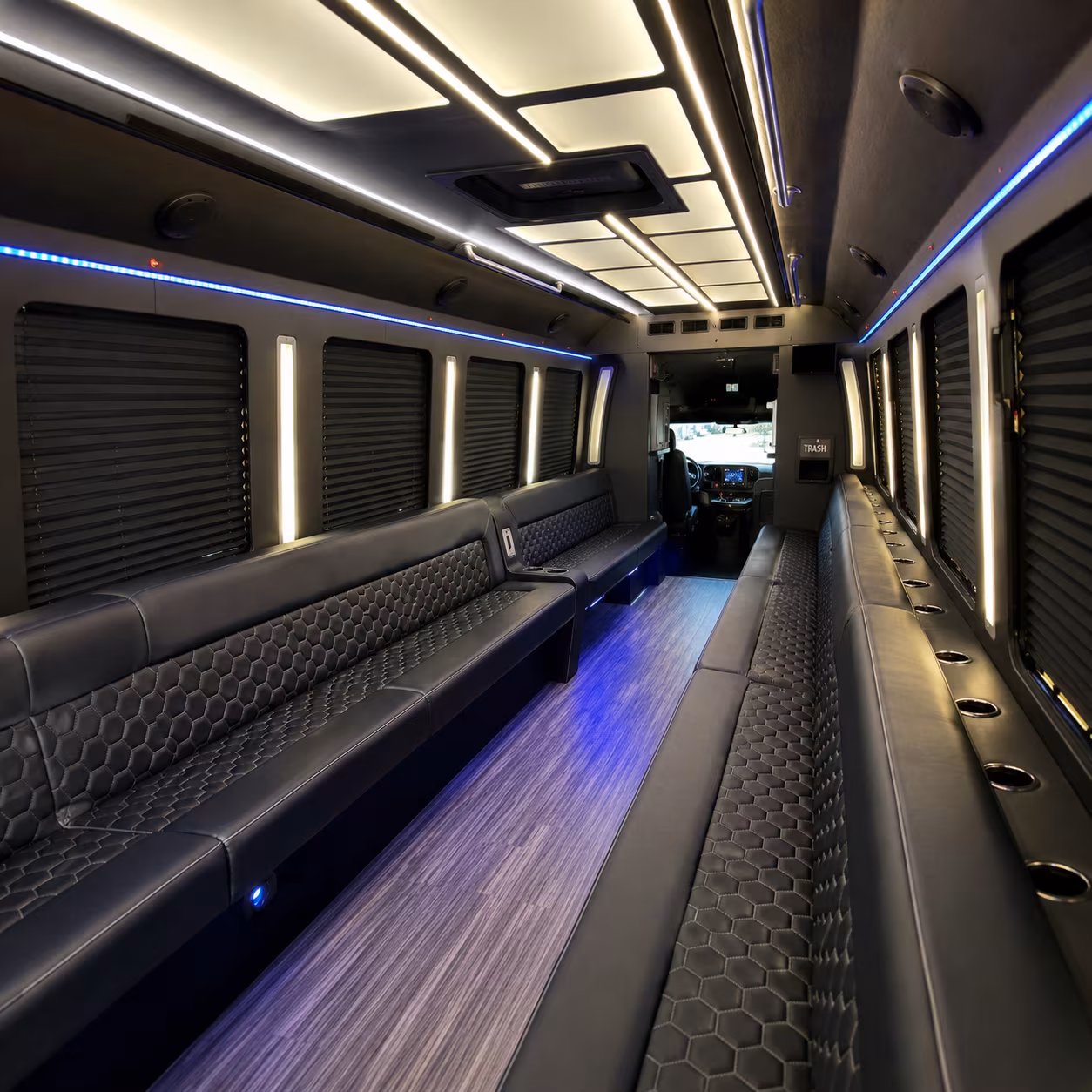 charleston holiday party bus rental
