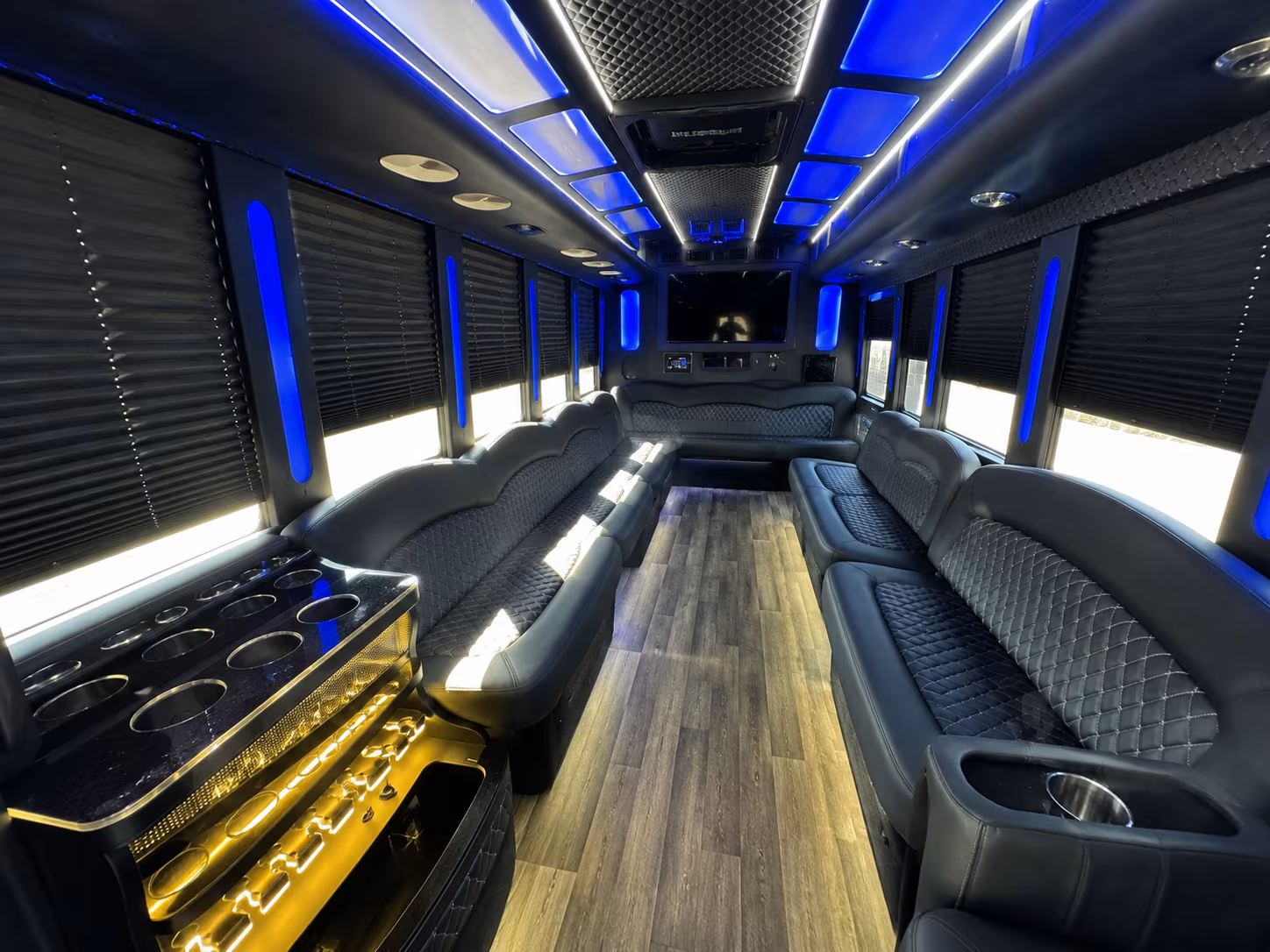 charleston prom party bus rental