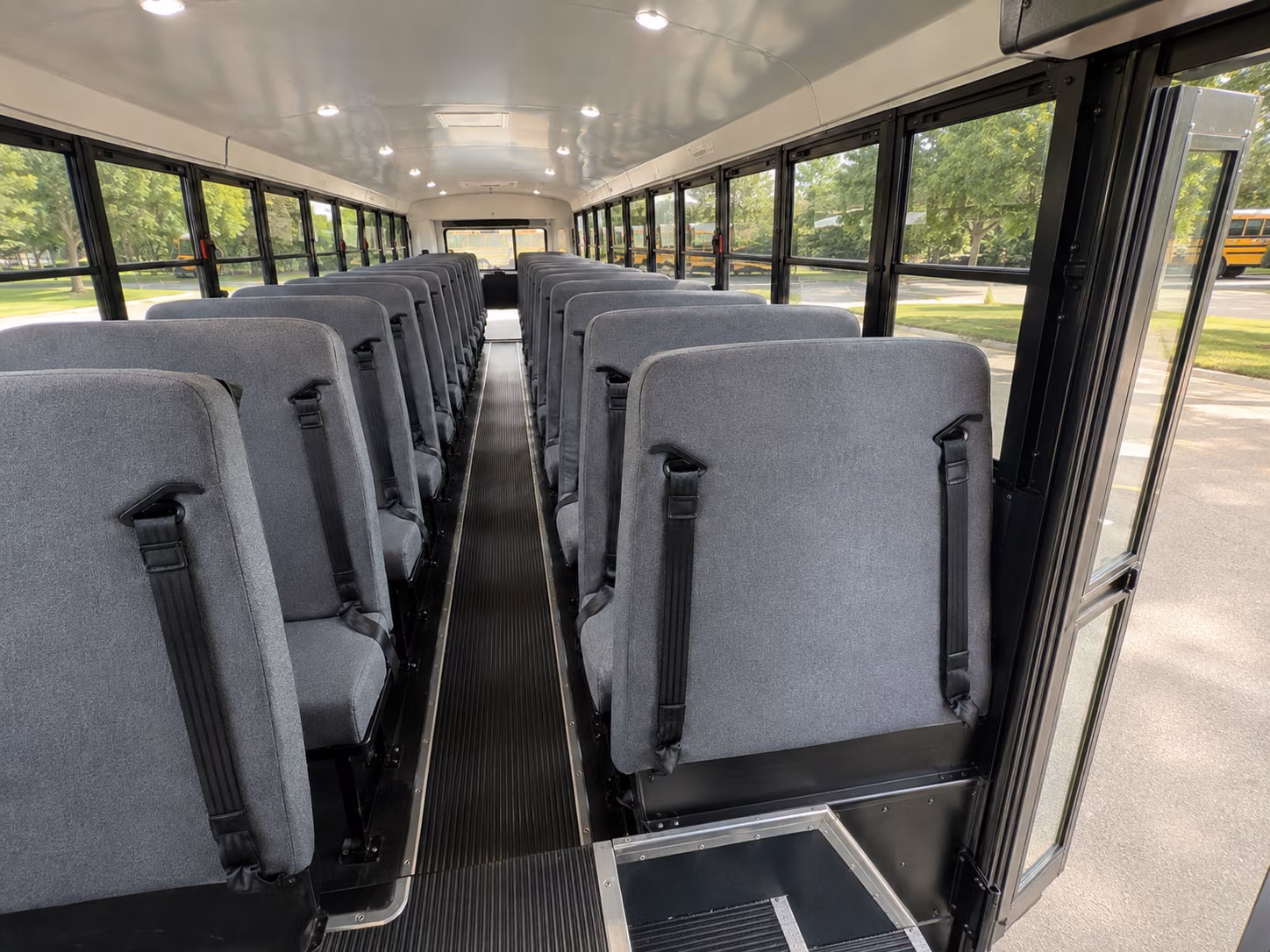 charleston school bus interior