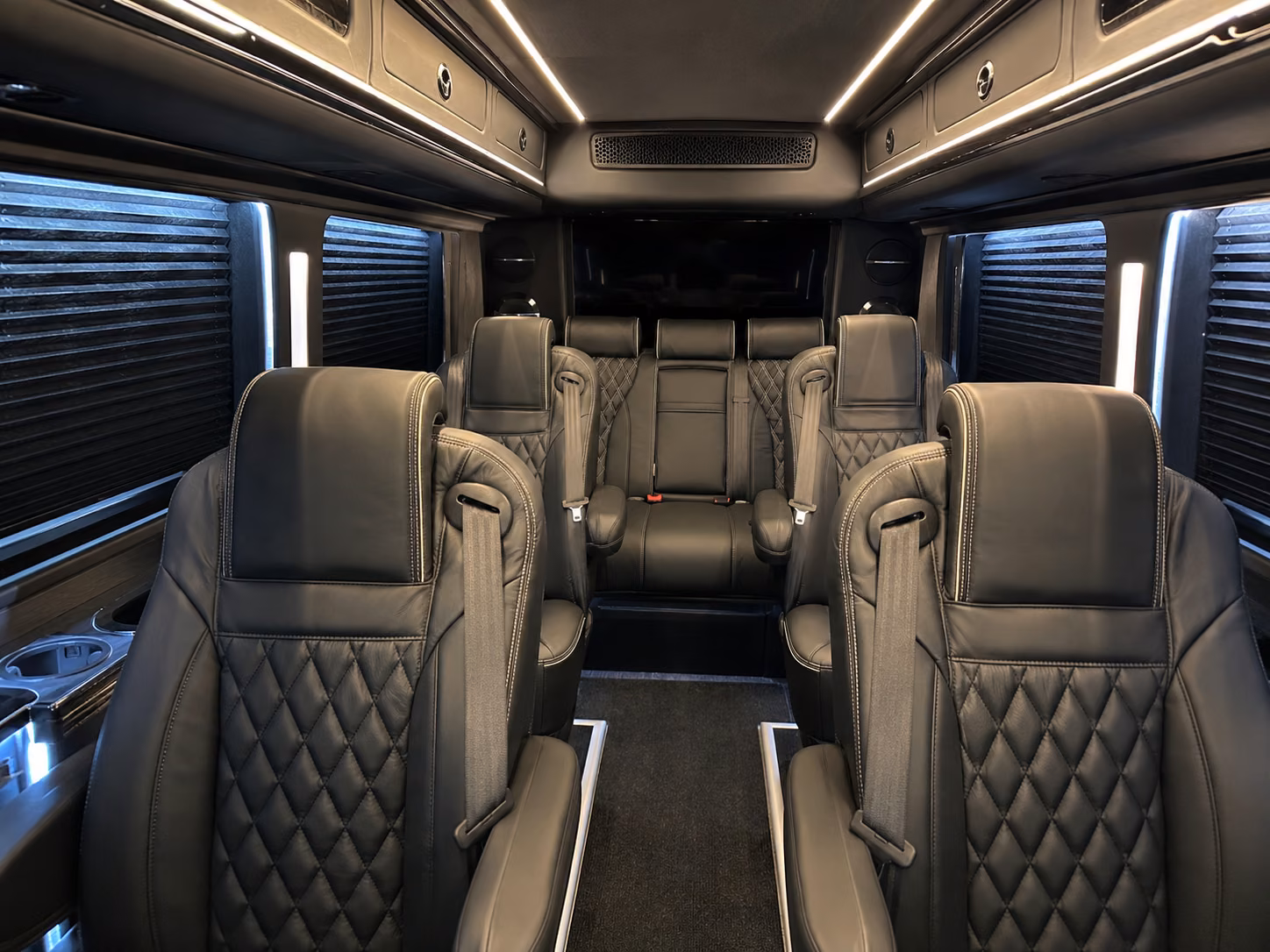 charleston sprinter van with driver interior