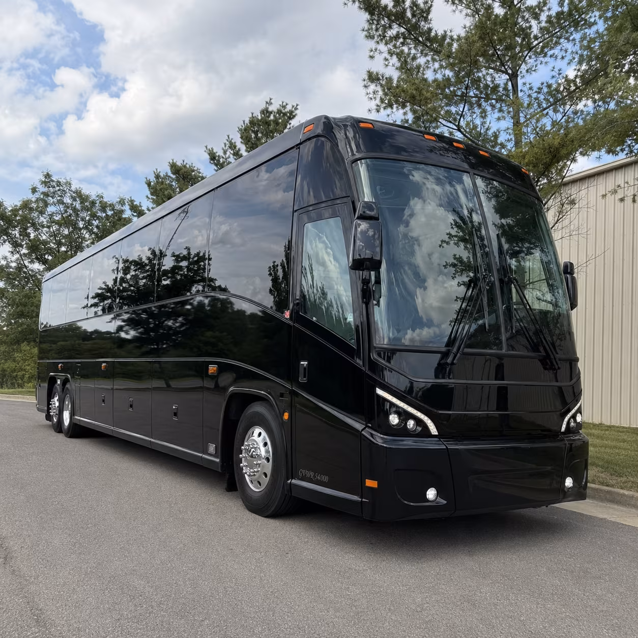 charter buses for large charleston prom groups and school shuttles