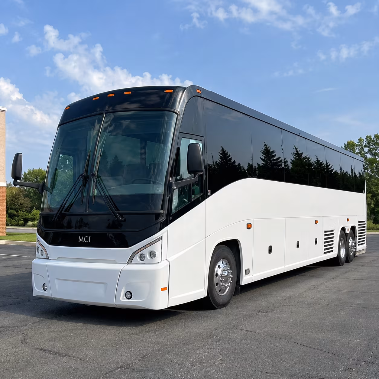 charter buses for large charleston wedding weekends